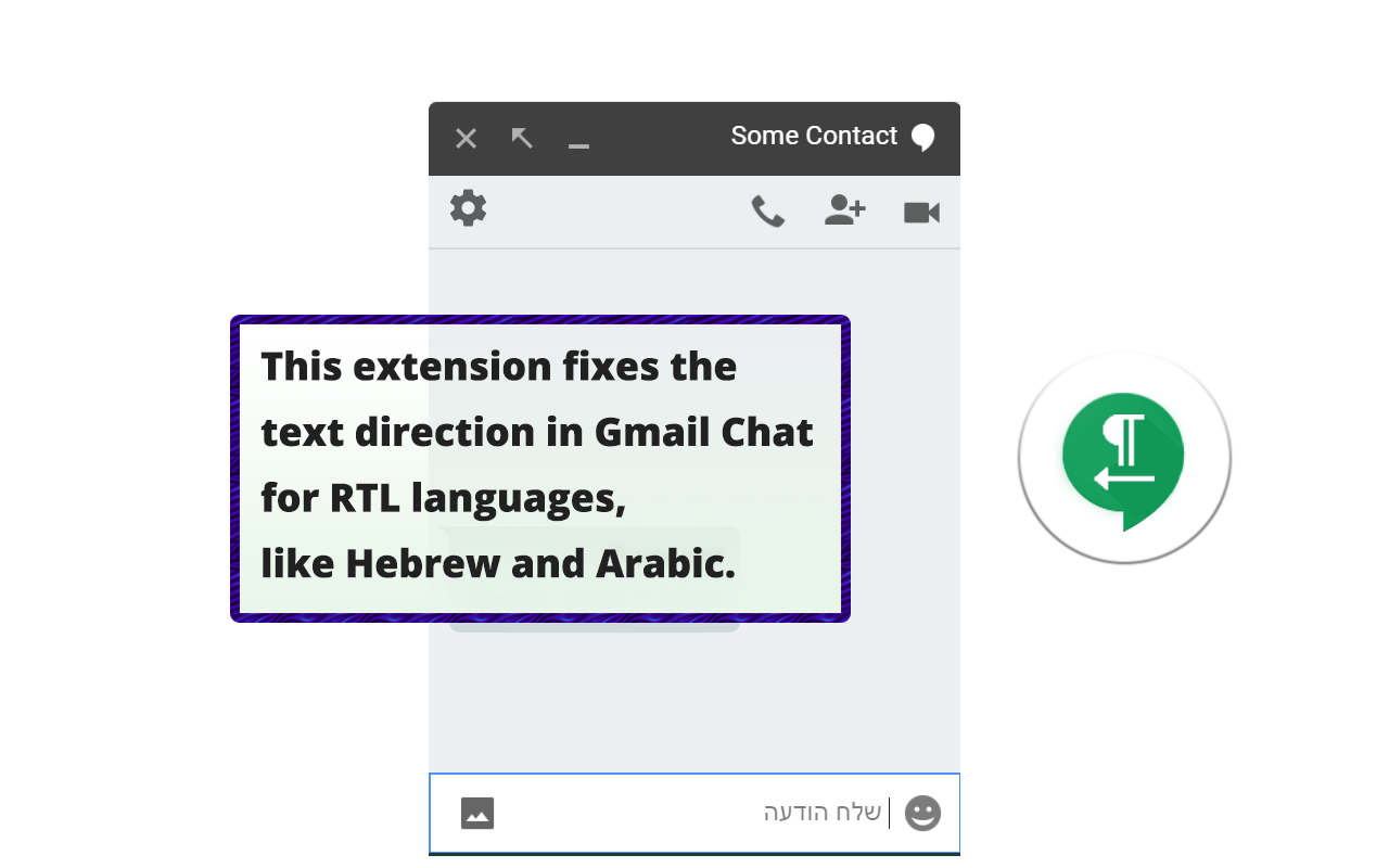 Hangouts RTL fixer截图2