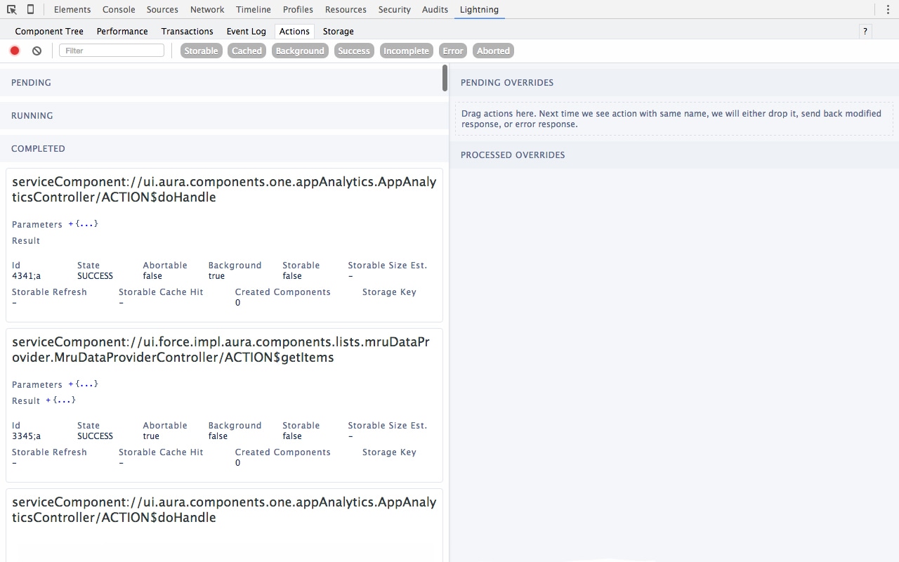 Salesforce Lightning Inspector截图5