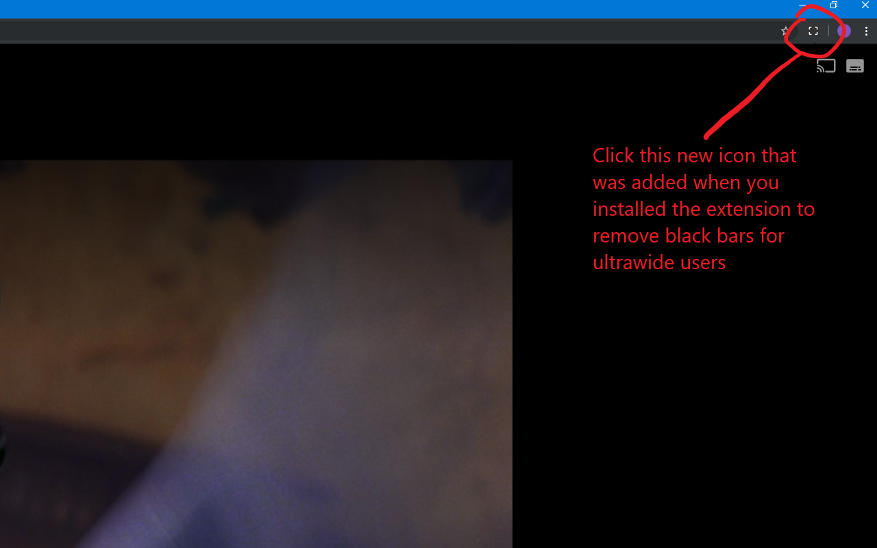 Disney Plus Ultrawide Fullscreen Support截图1