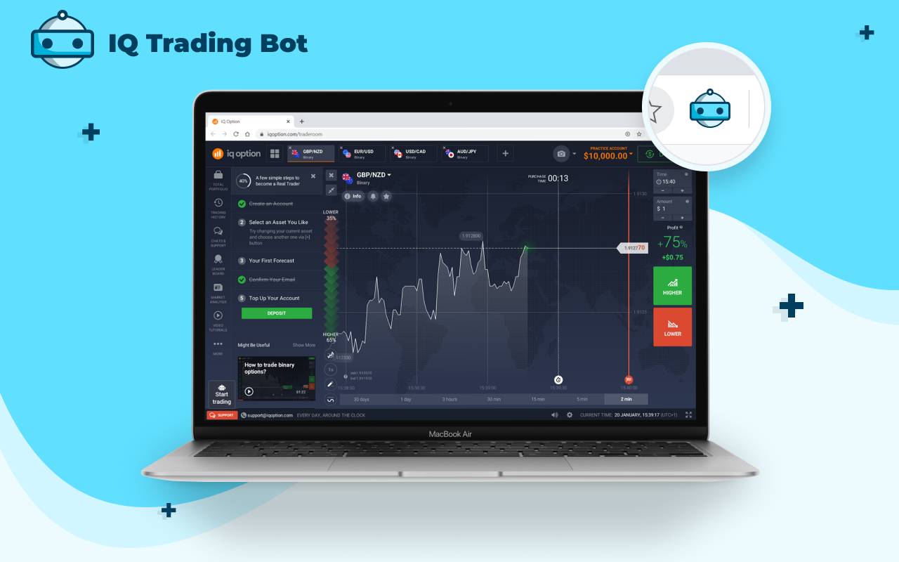 IQ Trading Bot截图1