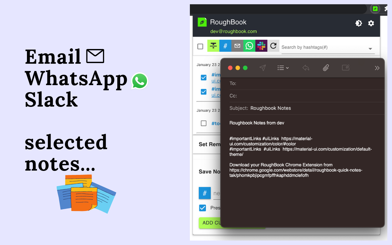 Roughbook: Quick Notes Taking & Productivity截图1