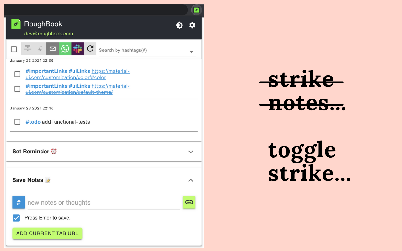 Roughbook: Quick Notes Taking & Productivity截图5