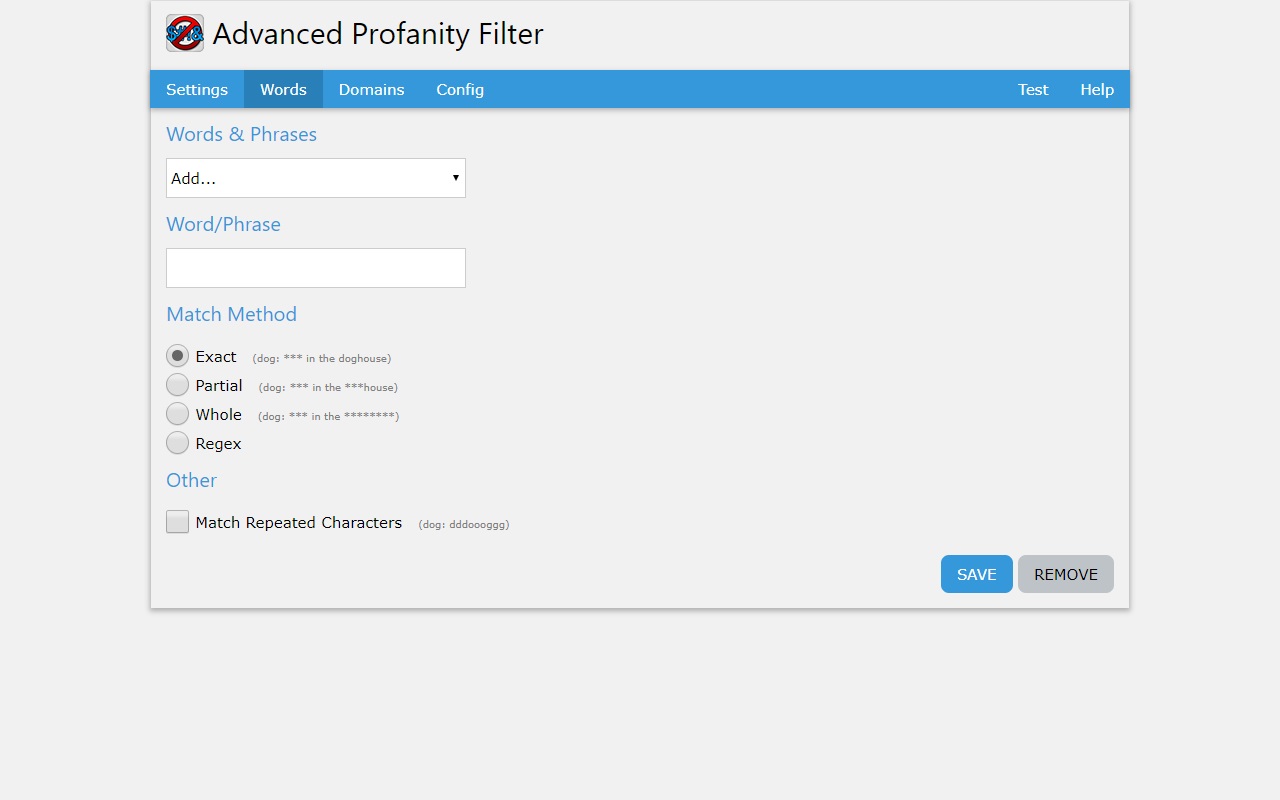 Advanced Profanity Filter截图2