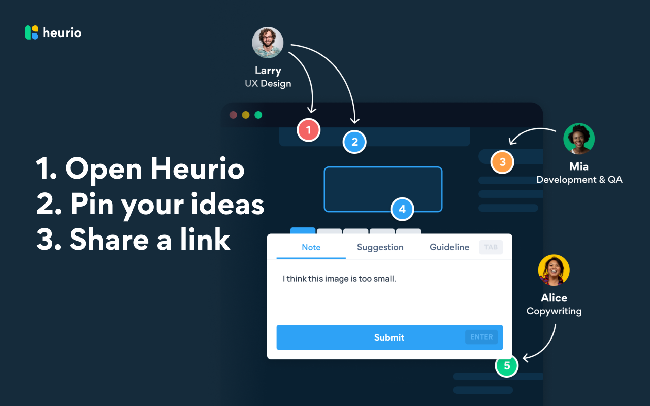 Heurio - One-Click Bug Report & UX Check Tool截图3