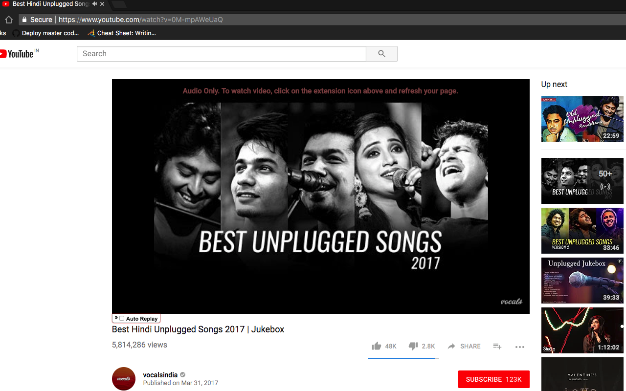 Audio Only Youtube截图2