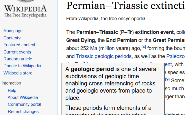 Wikipedia Peek截图1