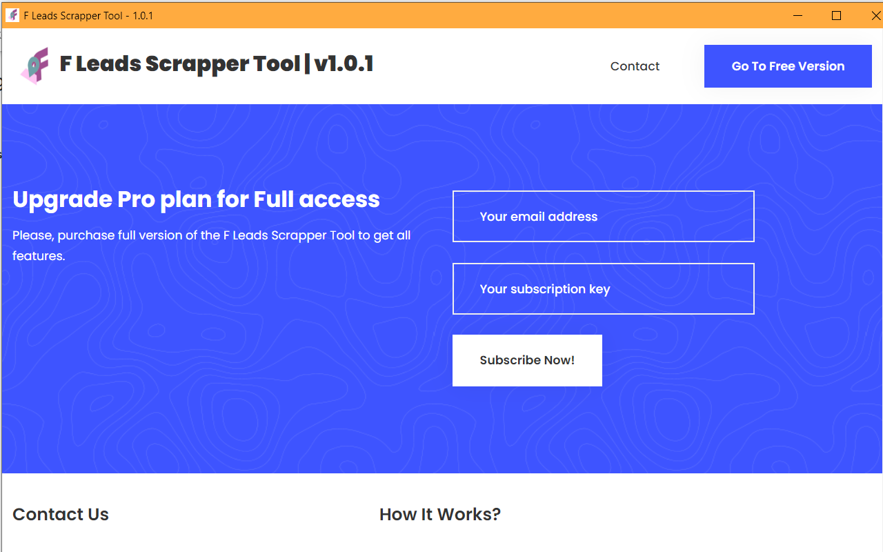 Business Leads Scrapper Tool截图2