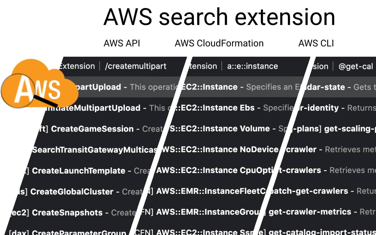 AWS Search Extension截图3