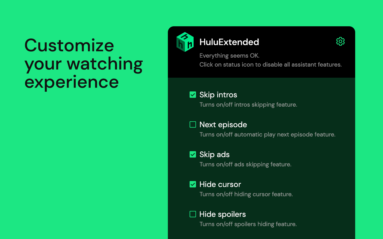 Hulu Extended: boost your viewing截图2