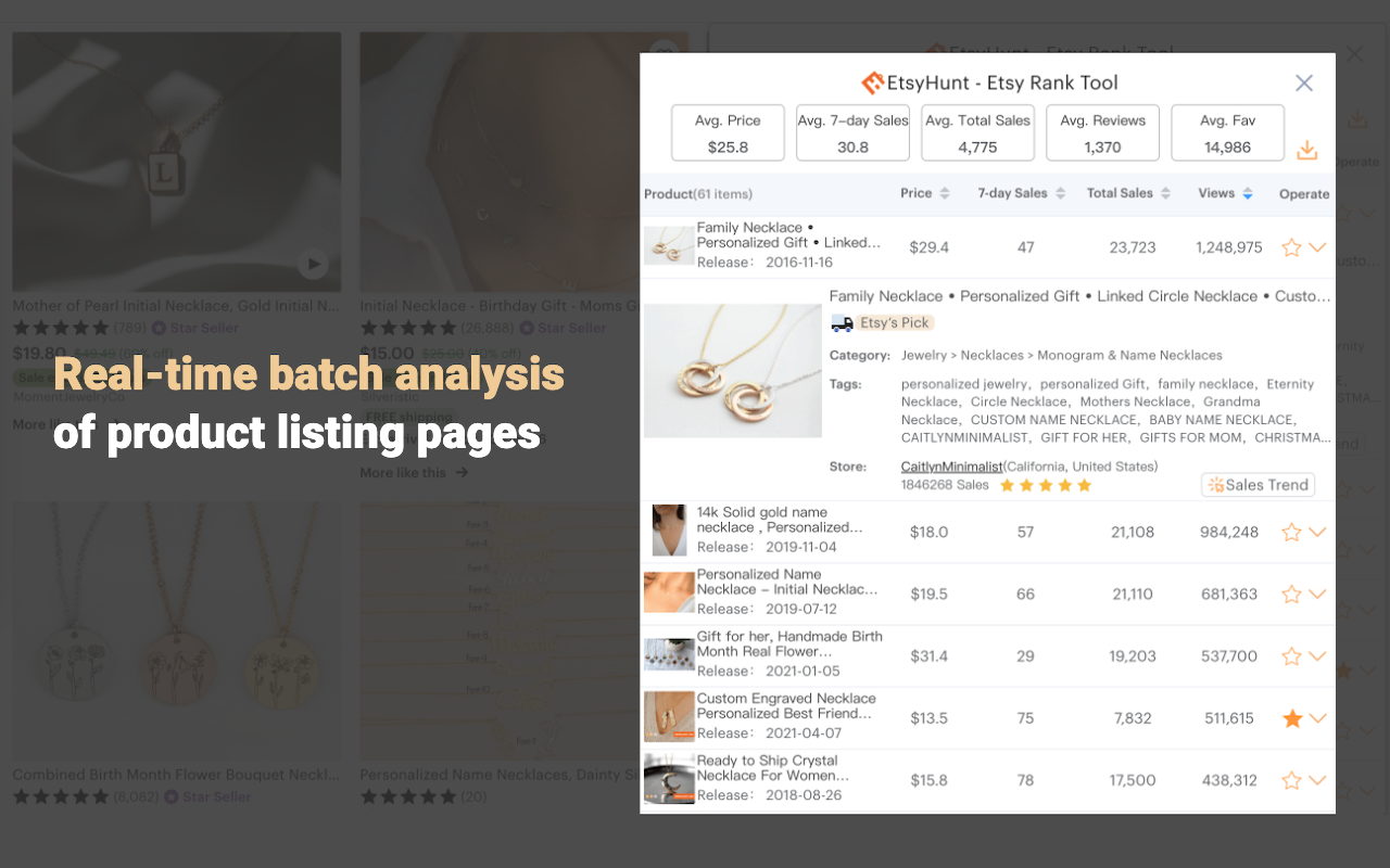 EHunt - Etsy™ Rank Tool截图4