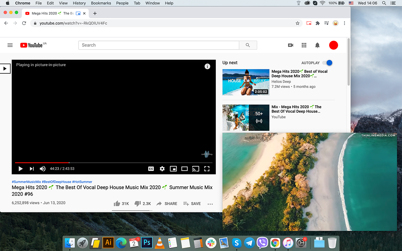 Floating Video with Playback Controls截图3