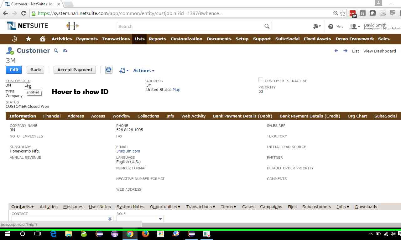 NetSuite: Show Field IDs截图2