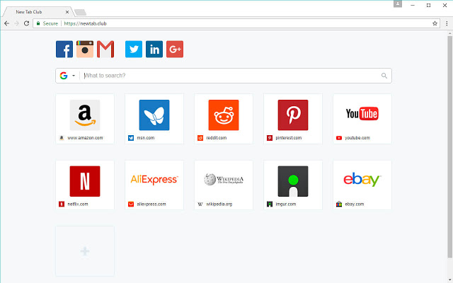 NewTab. Search截图2
