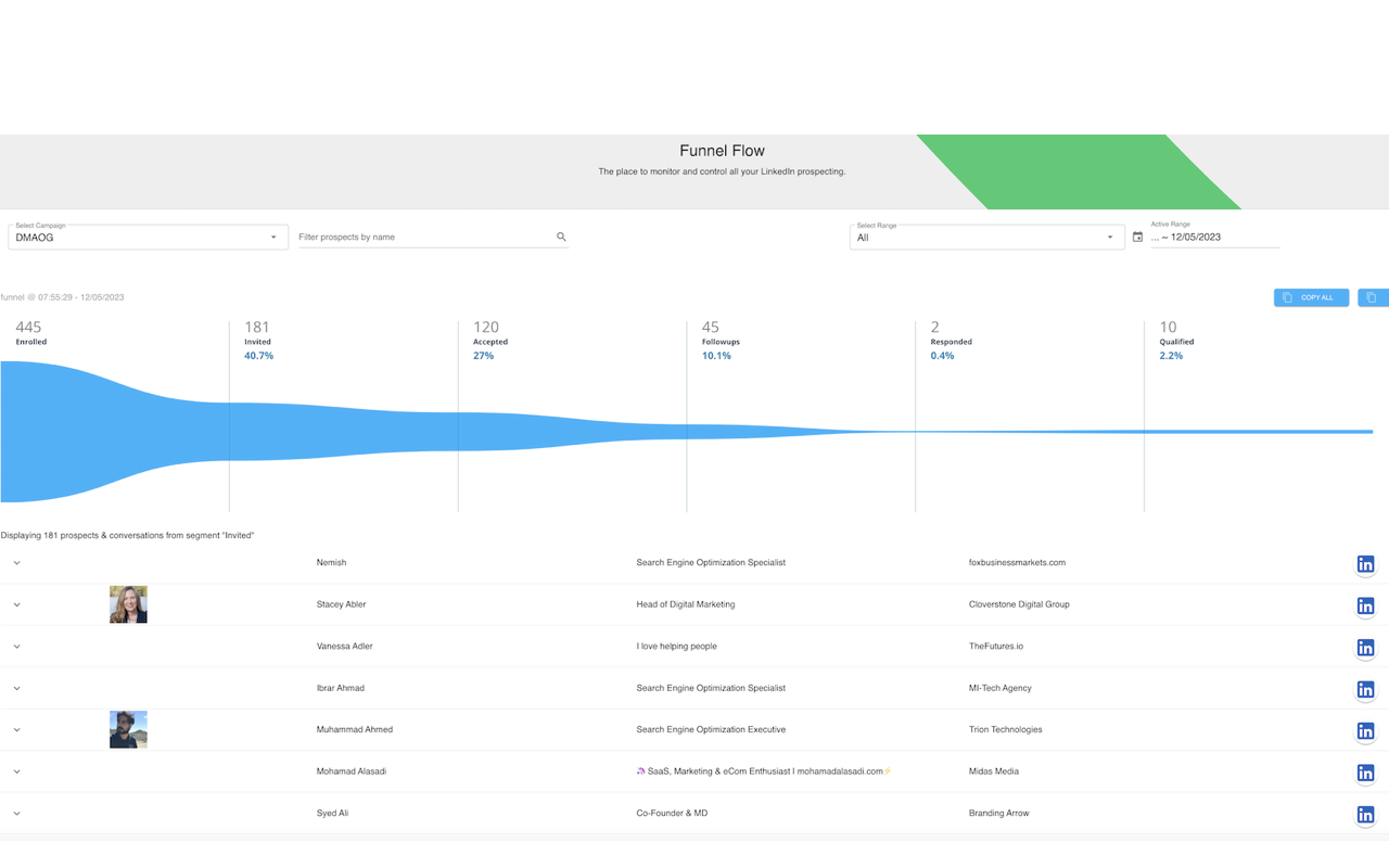 Dux-Soup for LinkedIn Automation截图4