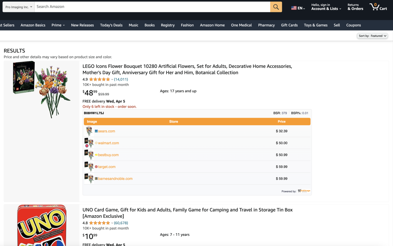 Arbitrage Hero - Amazon FBA Sourcing Tool截图4